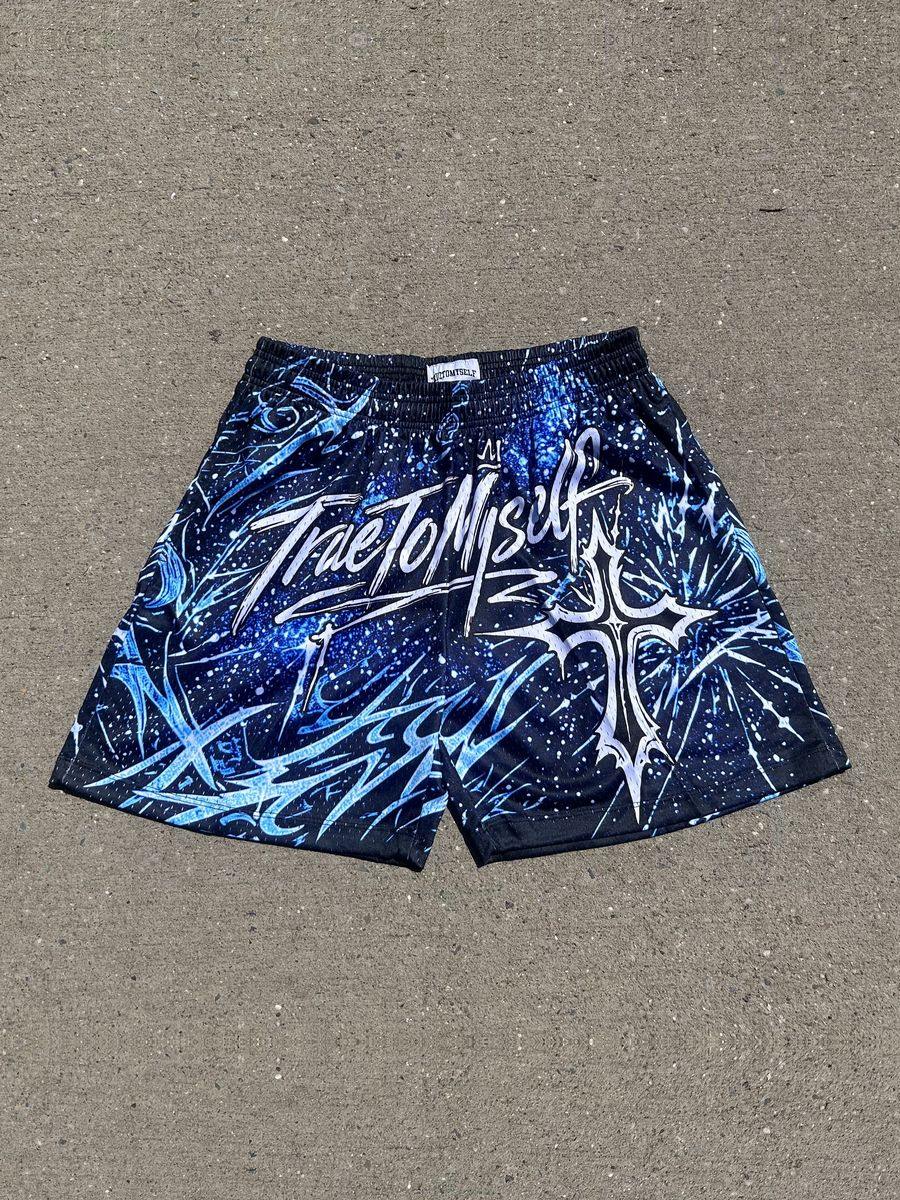 Mesh Shorts, Navy / Sky